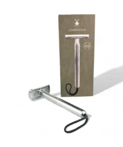 Mühle Rasierhobel Companion Silber, unisex, geschlossener Kamm - Attraktiv für Bart und Körper1