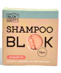 Blokzeep Shampoo Bar Grapefruit 60g, festes Shampoo