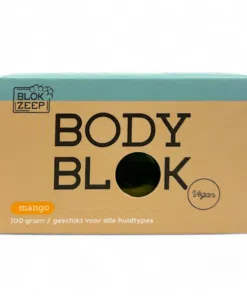 Blokzeep Body Wash Bar Mango 100g, feste Körperseife