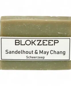 Blokzeep Rasierseife Sandelholz & May Chang 100g