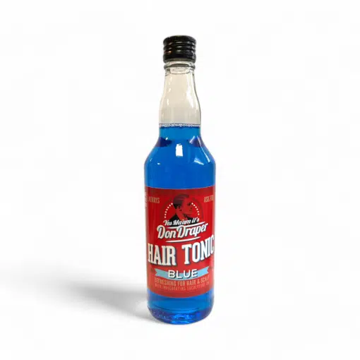 Don Draper Hair Tonic Blue 500ml, mit Menthol & Eukalyptus