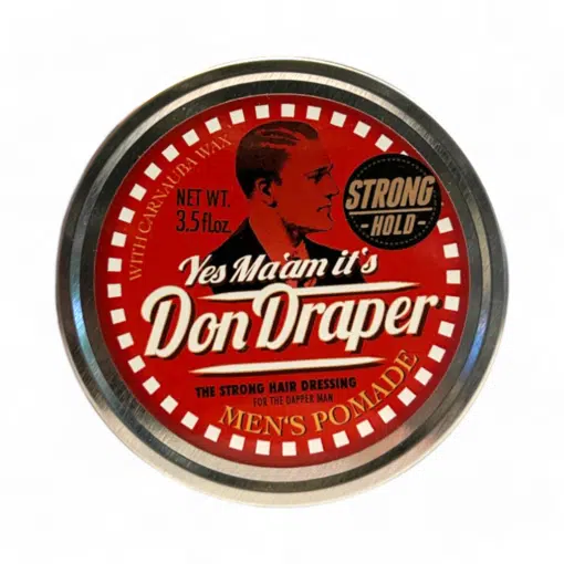 Don Draper Pomade Strong Hold 100ml, Ölbasiert, Vegan