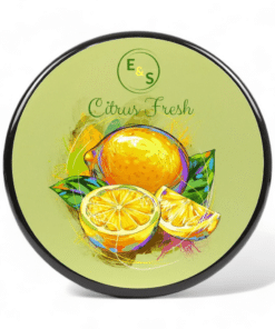 E&S Rasage Rasierseife Citrus Fresh 145g, Talgbasiert