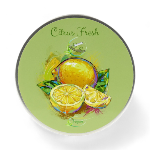 E&S Rasage Rasierseife Citrus Fresh 125g, Vegan