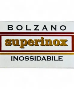 Bolzano Superinox Rasierklingen, Double Edge, 5 Stk., Rostfreier Stahl