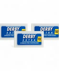 Derby Rasierklingen Blue Extra Bundle Angebot, 30 Stk., Double Edge