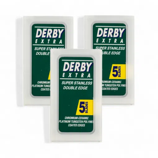 Derby Extra Platinum Double Edge Rasierklingen Bundle Angebot - 15 Stk.