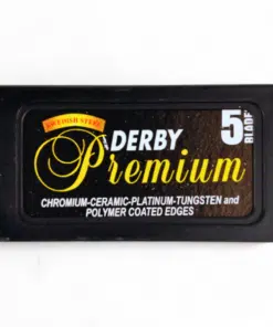 Derby Premium Black Double Edge Rasierklingen - 5 Stk.