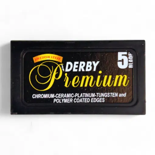 Derby Premium Black Double Edge Rasierklingen - 5 Stk.