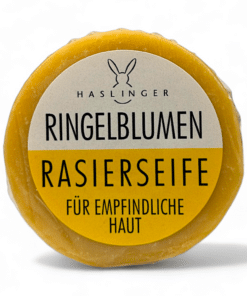 Haslinger Rasierseife Ringelblumen 60g, ohne Dose