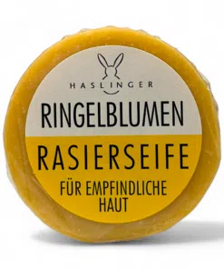 Haslinger Rasierseife Ringelblumen 60g, ohne Dose