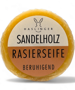 Haslinger Rasierseife Sandelholz 60g, ohne Dose