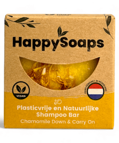 HappySoaps Shampoo Bar Chamomile Down & Carry On 70g, festes Shampoo