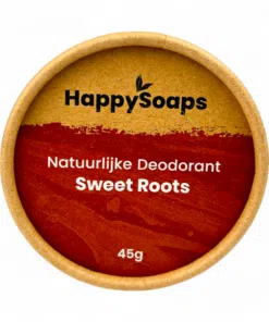 HappySoaps Natürliches Deodorant Sweet Roots 50ml, festes Deo