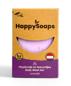 HappySoaps Body Wash Bar Lavendel 100g