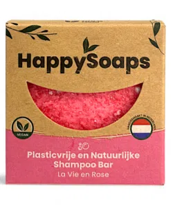 HappySoaps Shampoo Bar La Vie en Rose 70g