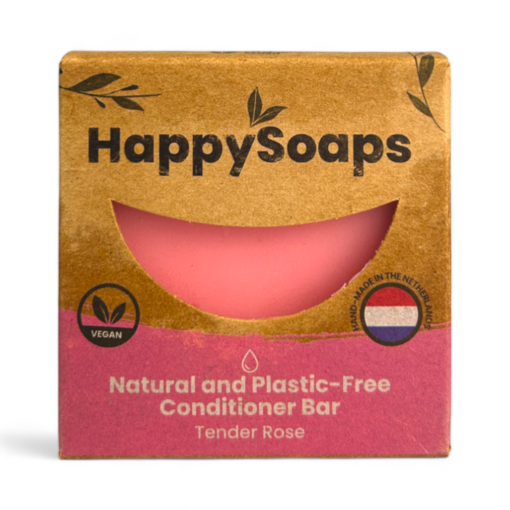 HappySoaps Conditioner Bar Tender Rose 65g, fester Conditioner