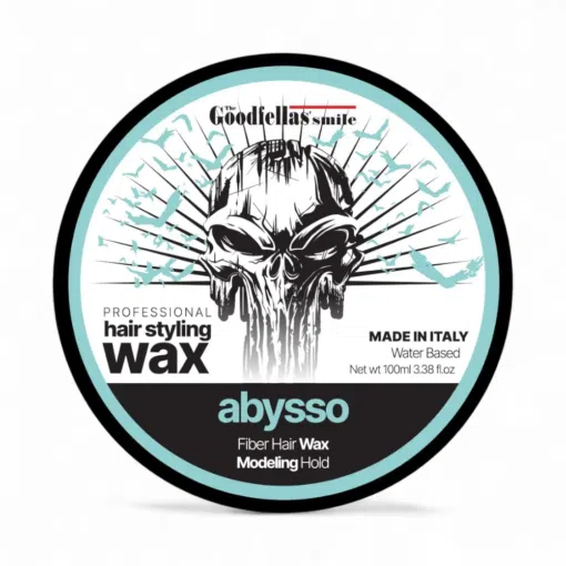 The Goodfellas' Smile Haarwachs Fiber Abysso 100ml, Modellierbarer Halt, leichter Glanz