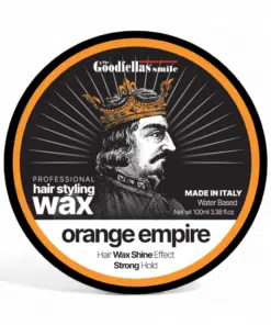 The Goodfellas' Smile Haarwachs Shine Effect Orange Empire 100ml, Starker Halt, Glanzeffekt