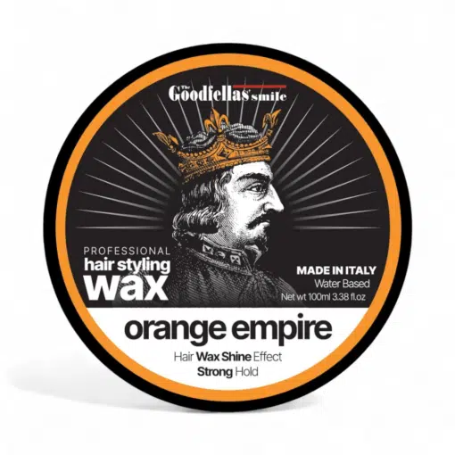 The Goodfellas' Smile Haarwachs Shine Effect Orange Empire 100ml, Starker Halt, Glanzeffekt