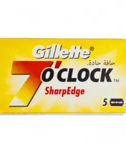 Gillette Rasierklingen 7 O'Clock Sharp Edge, Double Edge, 5.Stk.