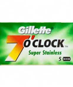 Gillette Rasierklingen 7 O'Clock Stainless Steel, Double Edge, 5 Stk.