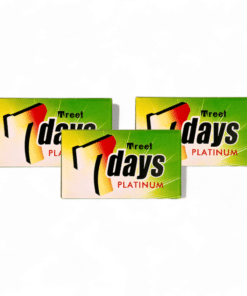 Treet Rasierklingen 7 Days Platinum Bundle Angebot, 15 Stk., Double Edge