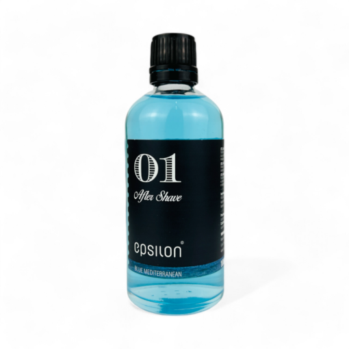 Epsilon After Shave Blue Mediterranean 100ml, in einer Glasflasche