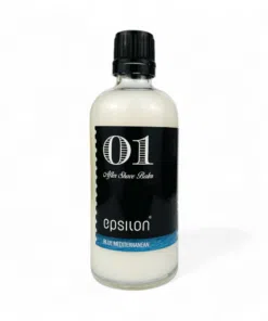 Epsilon After Shave Balsam Blue Mediterranean 100ml, in einer Glasflasche