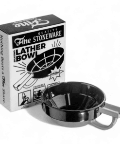 Fine Accoutrements Rasierschale Fine Lather Bowl Schwarz/Grau