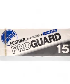 Feather PG-15 Pro-Guard Rasierklingen - 15 Stk., Single Edge, einschneidig