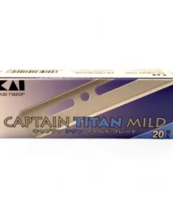 Kai Captain Titan Mild Pink Razor Blades - 20 Stk., Single Edge