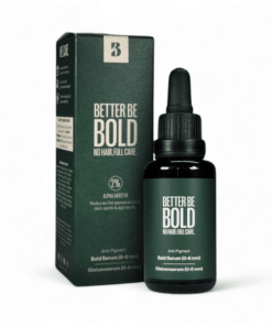 BETTER BE BOLD Anti-Pigment Glatzenserum 30ml, bekämpfe Alters- und Pigmentflecken