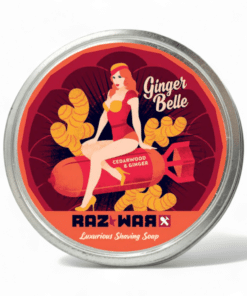 Raz War Rasierseife Ginger Belle 100g, feste Rasierseife