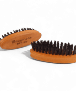 Regincós Men Only Oval Small Beard Brush, Wildschweinborsten, 83x37mm