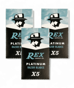 REX Supply Co. Rasierklingen Platinum Swedish Steel Bundle Angebot, 15 Stk., Double Edge