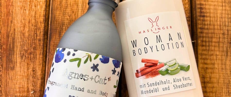 Bodylotion-Damenkategorien